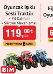 OYUNCAK IŞIKLI SESLİ TRAKTÖR
